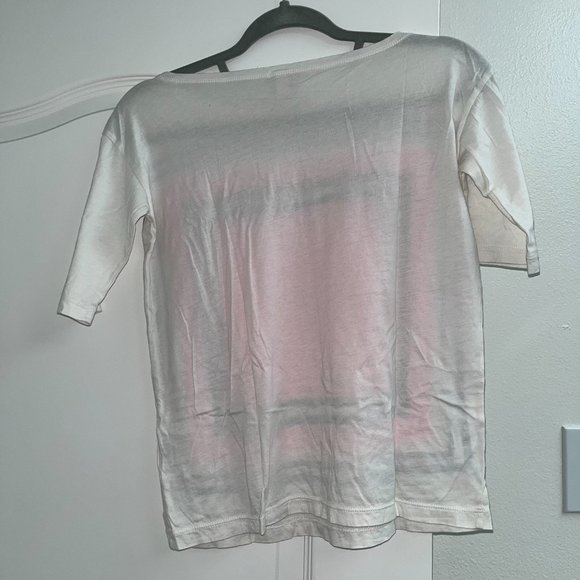 J Crew - XXS Modern Pattern Tee Shirt - Buy 2 Get 1 Free - Picture 3 of 4